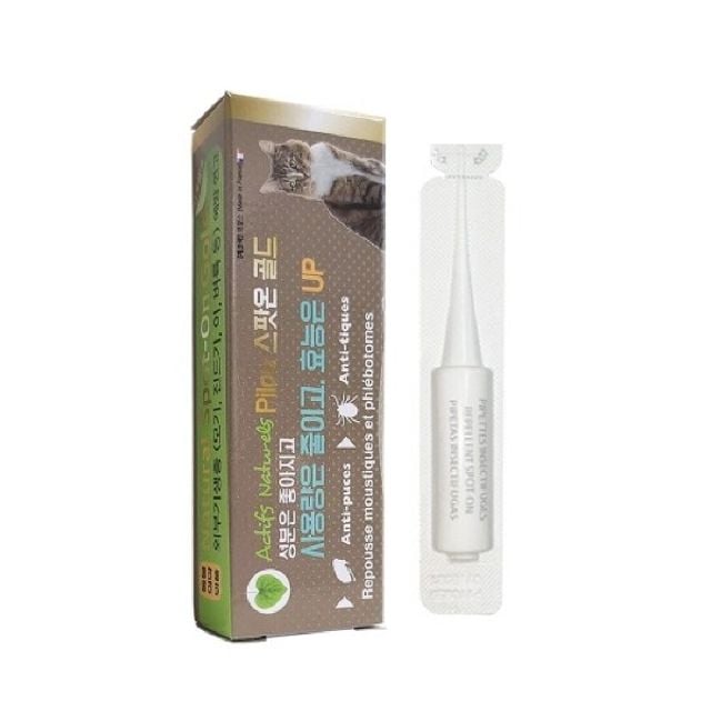 필루 네츄럴 외부기생충예방 스팟온 골드 고양이 1ml - 메인 이미지