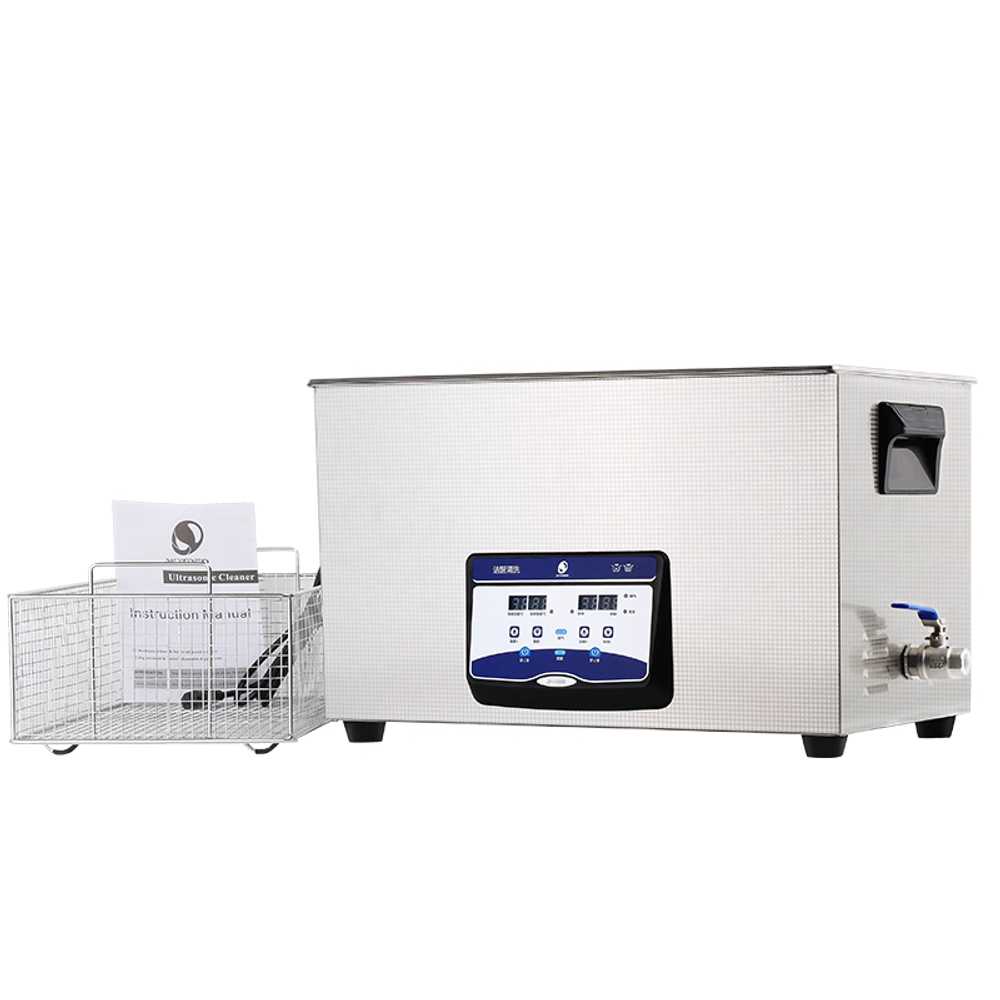 초음파세척기 가정용 강력세척 스테인리스 탱크 부품 240x135x100mm 디지털 - 상세 이미지 2