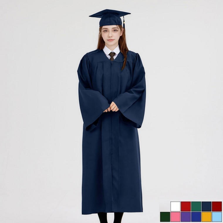 (대여) 남여공용 베이직 졸업가운 세트 (졸업가운 졸 - 상품 이미지