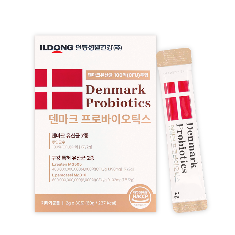덴마크 구강유산균 잇몸 30포 제품 이미지
