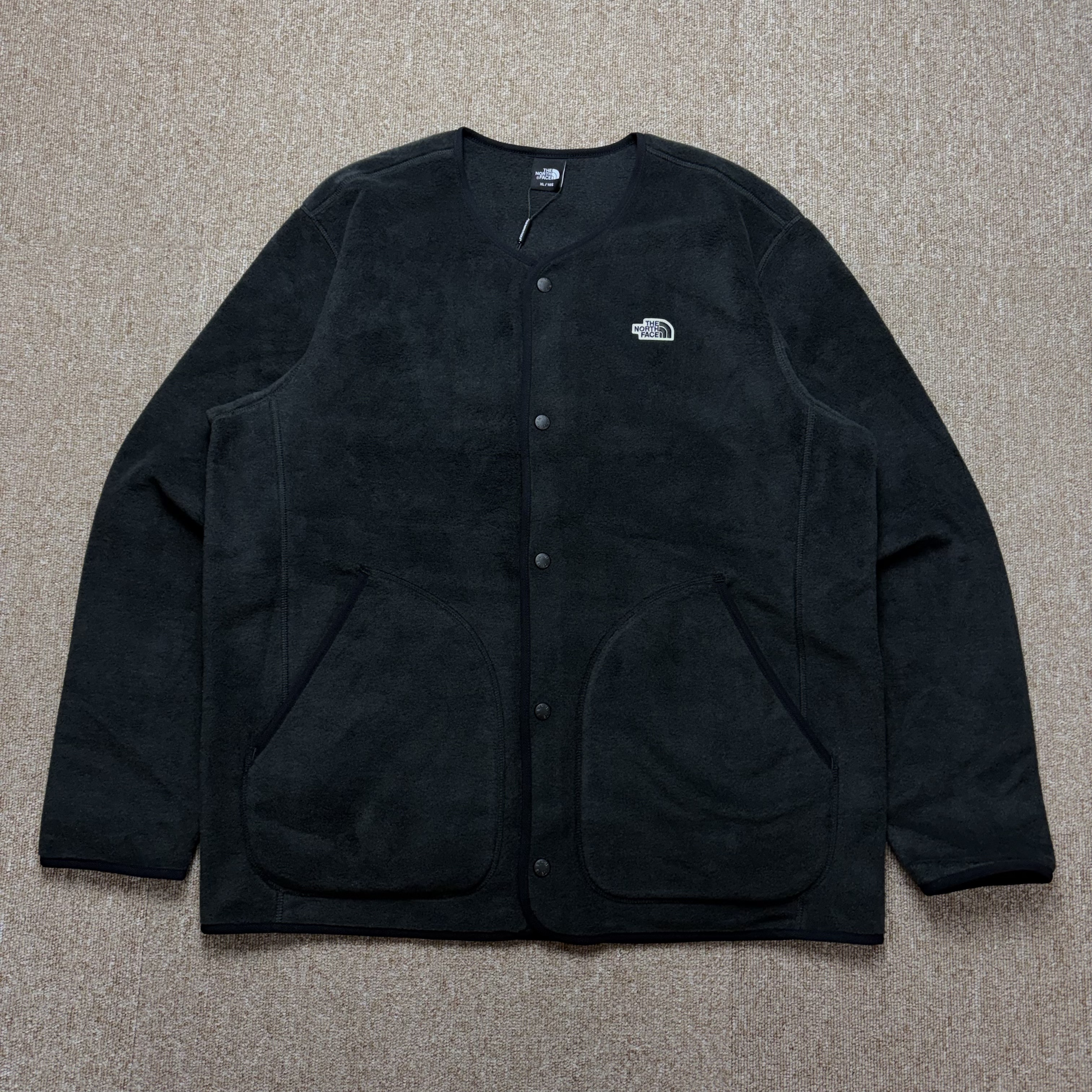 (국내매장판) 노스페이스 경량 가디건 캠퍼 패딩 깔깔이 노벨티 아캄포 후드 캐주얼 자켓