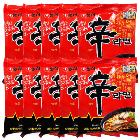 농심 신라면 120g x 10개
