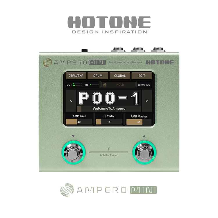 [Hotone] Ampero Mini MP-50MC | 핫톤 암페로 미니 - Matcha - 상세 이미지 2