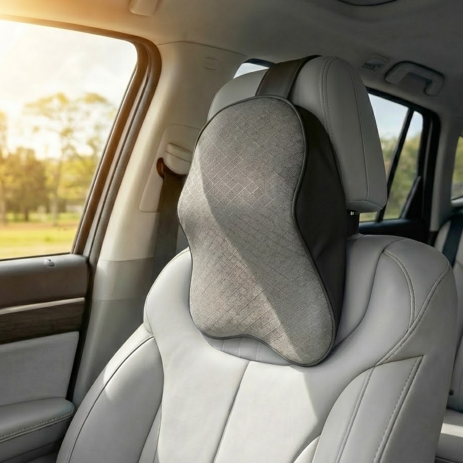 쏘렌토 카니발 테슬라목쿠션 벤츠 bmw 차량헤드레스트목쿠션 제네시스 차량목베개 헤드머리받침 - 상세 이미지 5