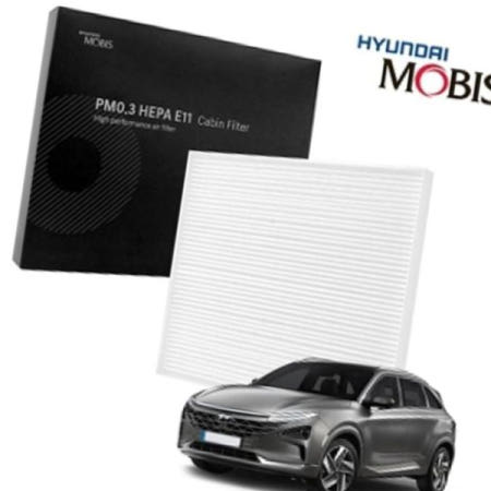 현대모비스 차량필터 차량히터필터 헤파 에어컨필터 넥쏘(수소차) PM0.3