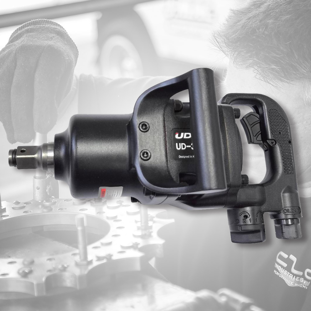 UDT AIR 에어임팩트렌치 일자형 숏타입 UD-3800GS(3/4SQ) - 메인 이미지