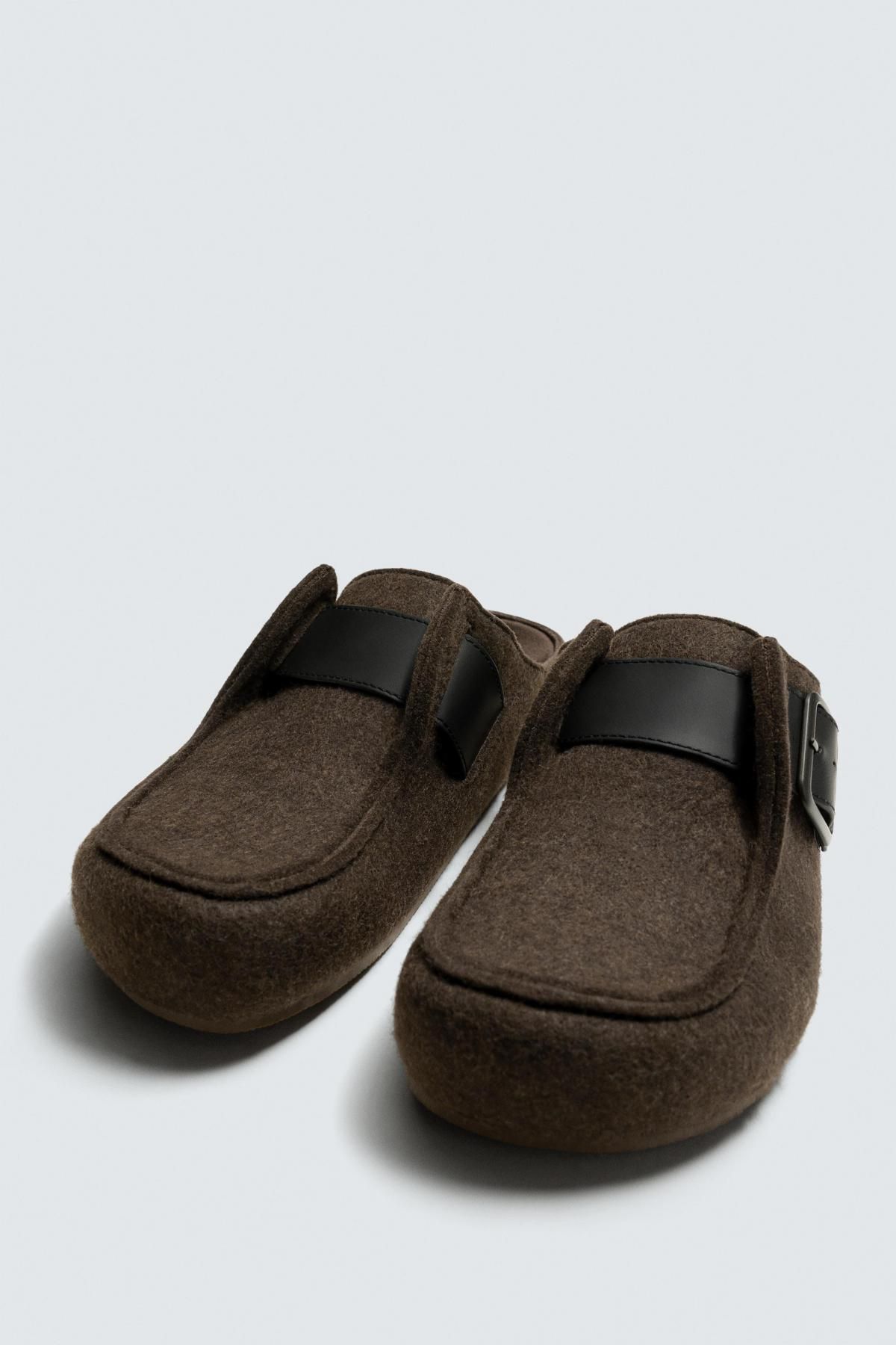 자라 버클 클로그 브라운 슈즈 2701/720 CHOCOLATE - 상세 이미지 5