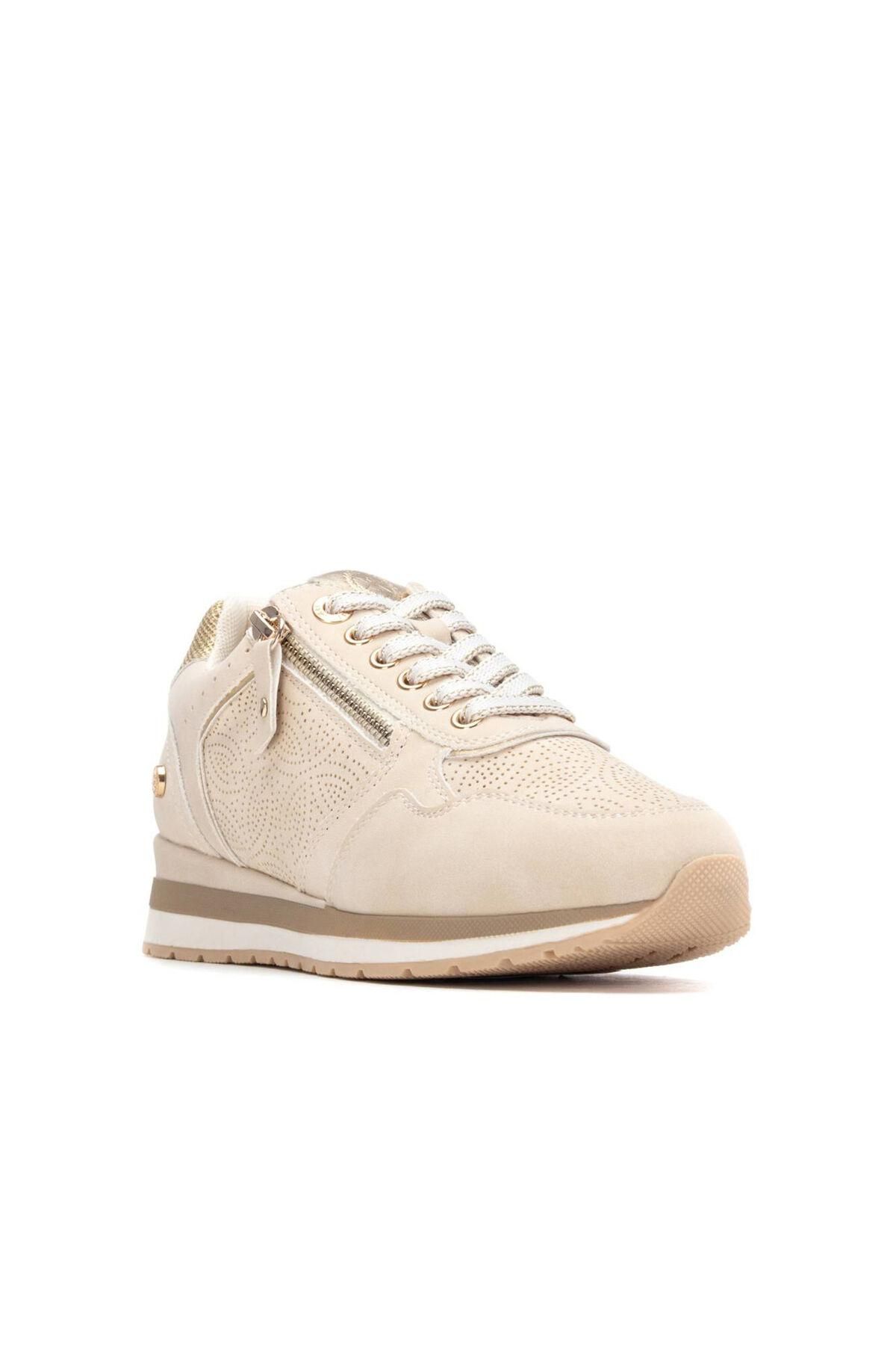 엑스티아이 베이직 사이드 지퍼 스니커즈 3893185 BEIGE - 상세 이미지 3