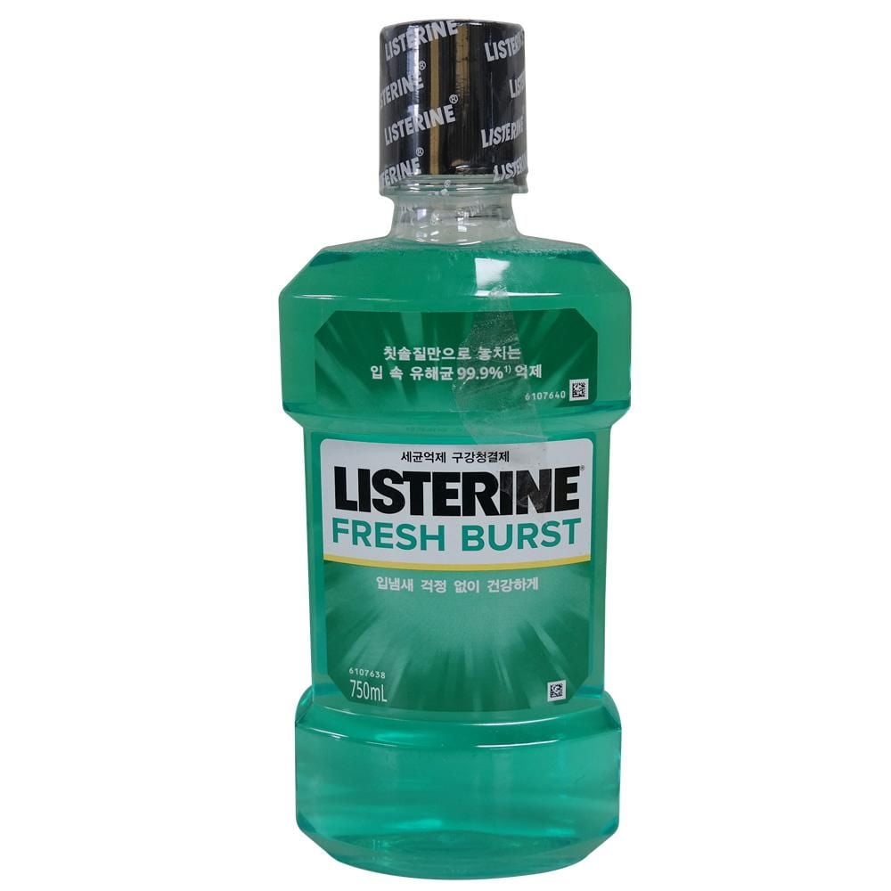 후레쉬버스트 750ml 리스테린 - 상품 이미지