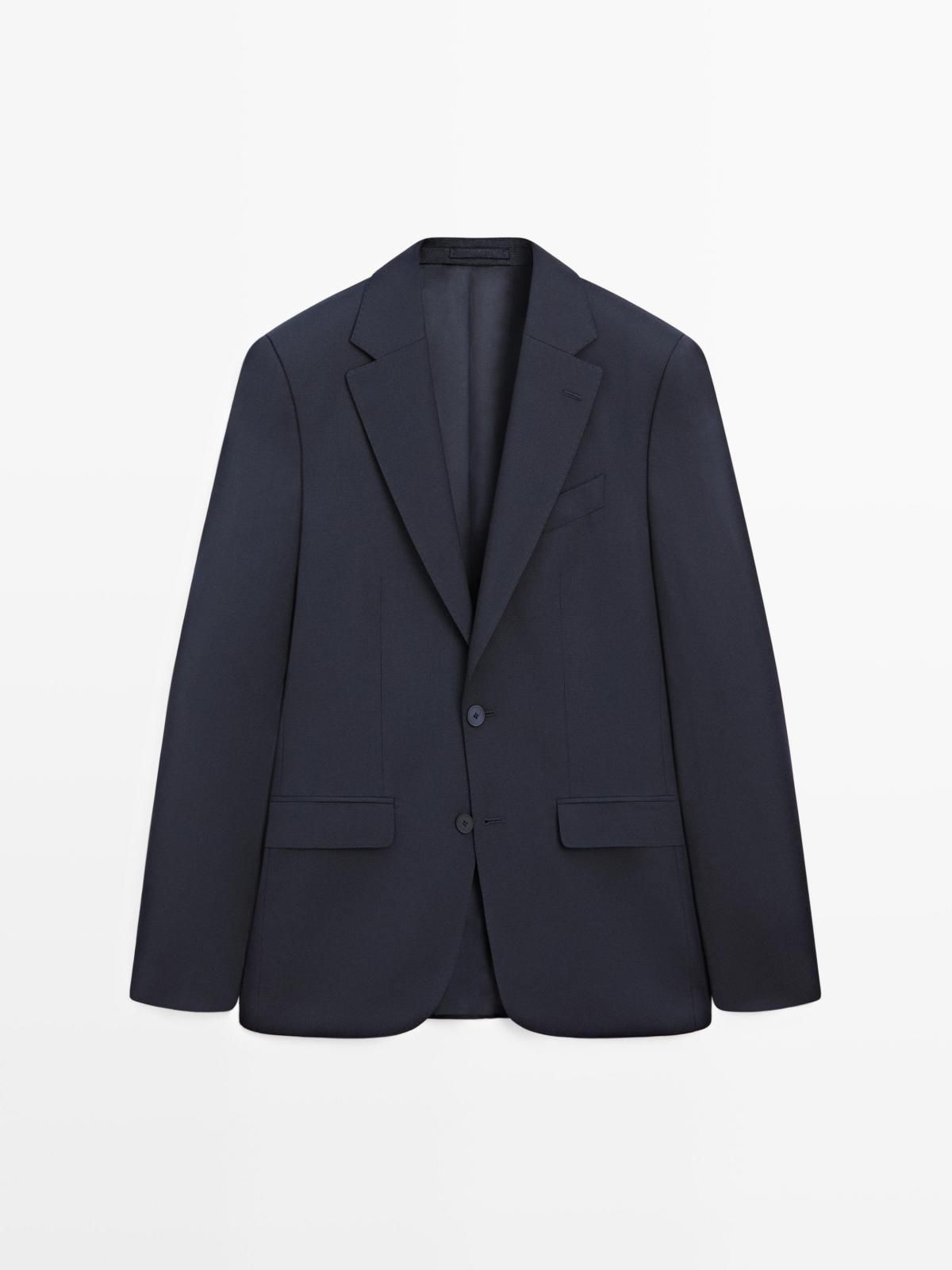 마시모두띠 울블렌드 남성 네이비 수트 블레이저 3624/524 NAVY BLUE - 상품 이미지