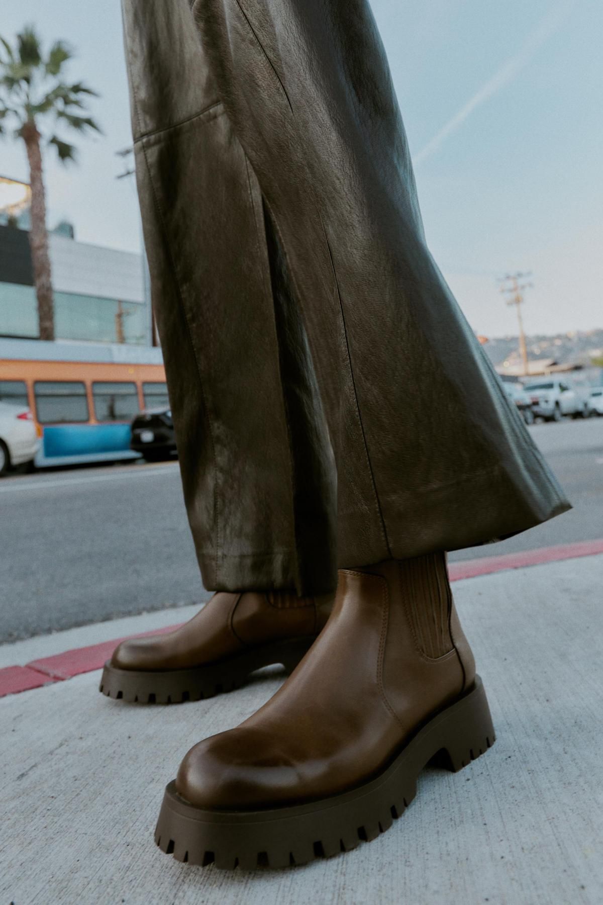 자라 청키솔 빈티지 앵클부츠 2155/710 KHAKI GREEN - 상세 이미지 2