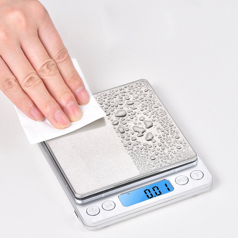 1+1 초정밀 0.1g 전자 저울 커피 계량 주방저울 - 상세 이미지 5