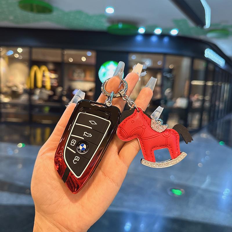 BMW X1 X2 X3 X4 X5 키커버 레드 북마크 키체인 - 상세 이미지 2
