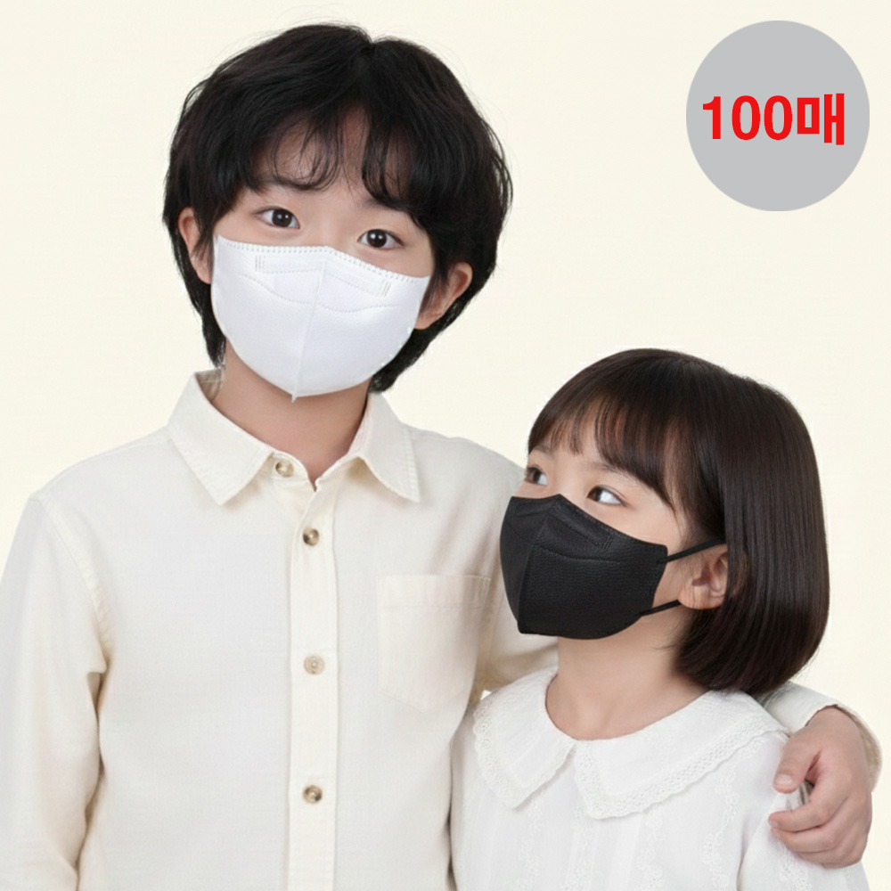 메디케이알 데일리핏 새부리형 KF94 소형 100매 어린이마스크 제품 이미지