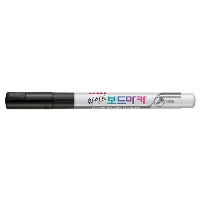 모나미 화이트 보드마카 FINE(1.0mm 흑색) - 상품 이미지