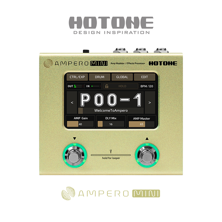 [Hotone] Ampero Mini MP-50MT | 핫톤 암페로 미니 - Mustard - 상세 이미지 2