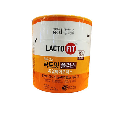 락토핏 플러스 듀얼바이오틱스 생 유산균 장 건강 아연 대용량 200포 CS
