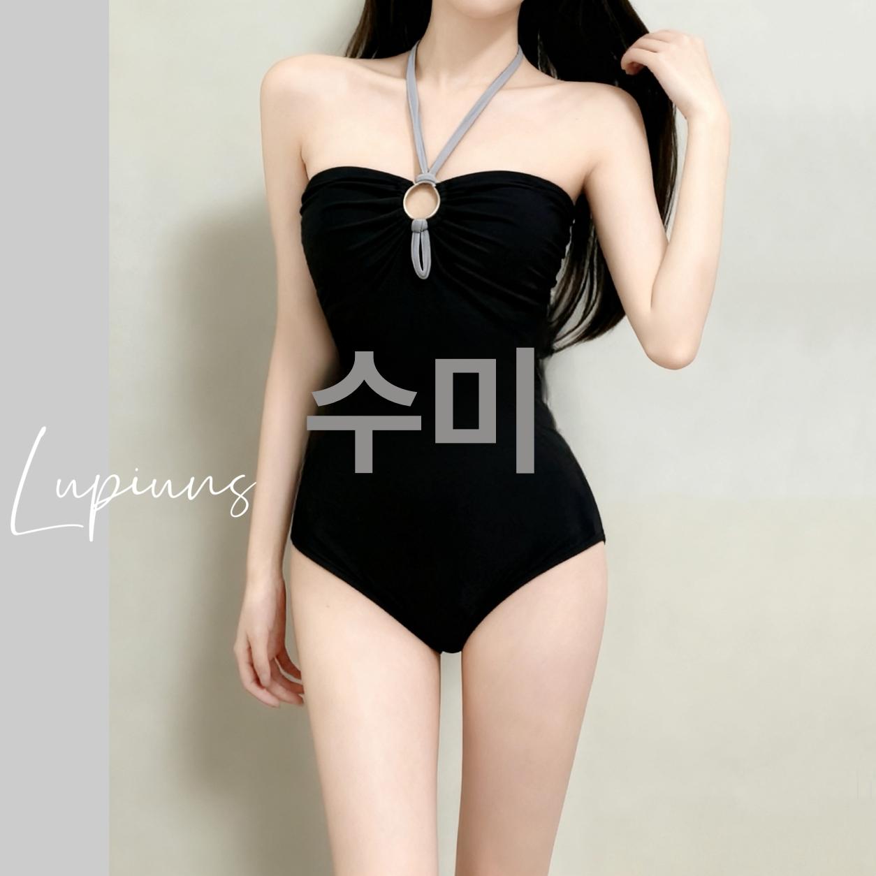 바프의상 바디프로필 촬영복 리조트 호텔 휴양지 수영복 여성용 비치웨어 블랙 M 40~50kg - 상세 이미지 2