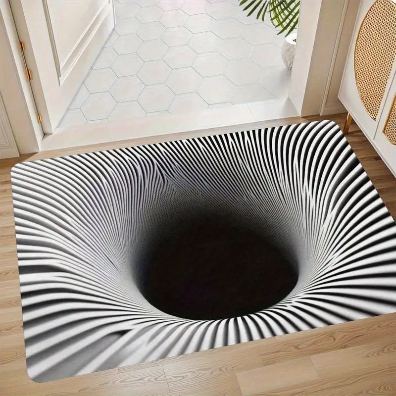 3D 현관 매트 먼지 방지 발 바닥매트 트릭 반려동물 속임수  3D-1 40x60cm - 상품 이미지