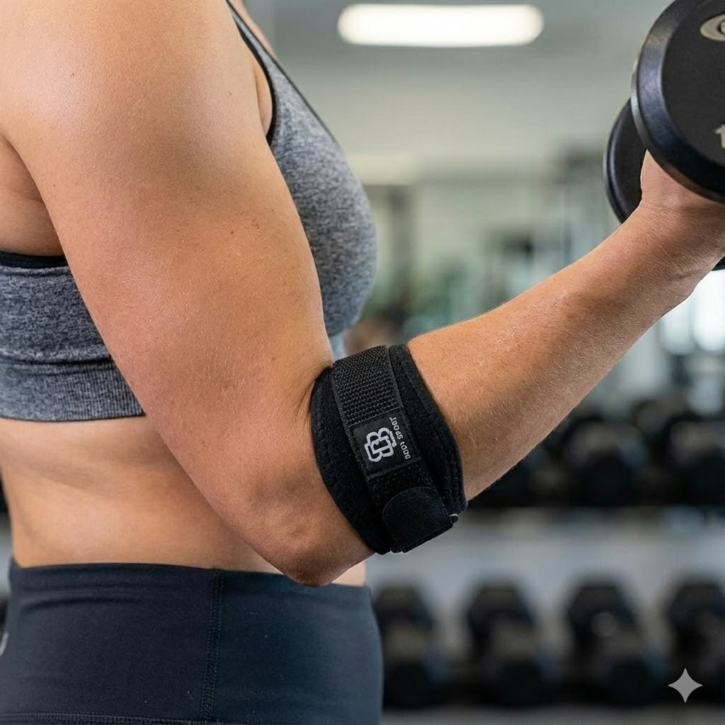 배드민턴 팔꿈치보호대 전완근 골프 테니스 엘보보호대 엘보우