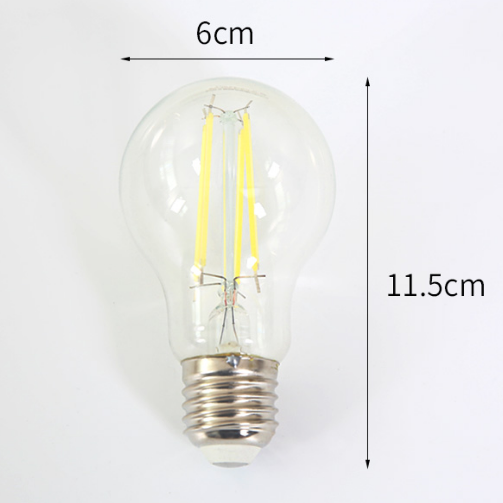 LED 에디슨 벌브 E26 7W 절전 샹들리에 펜던트 욕실 전구 교체 이미지 7