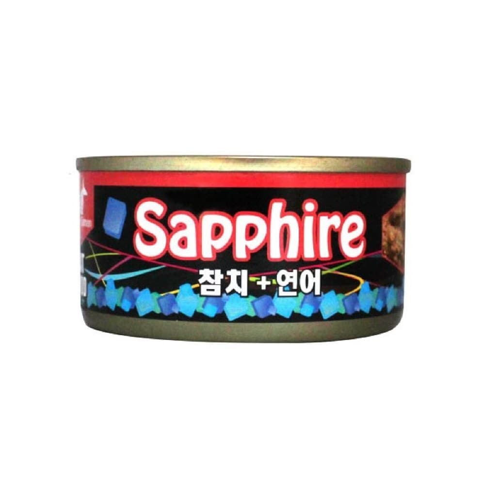 사파이어 참치 n 연어 캔 80g - 메인 이미지