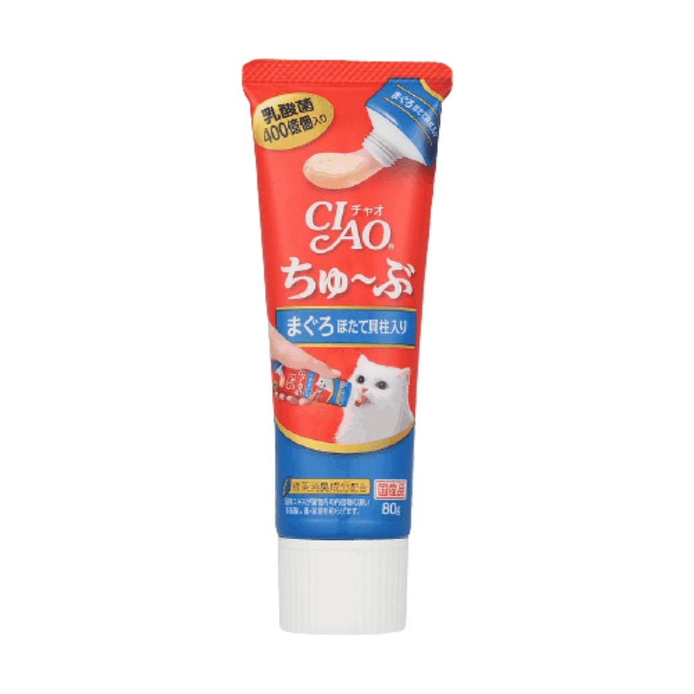 이나바 챠오 츄브 참치 n 조개관자 80g - 메인 이미지