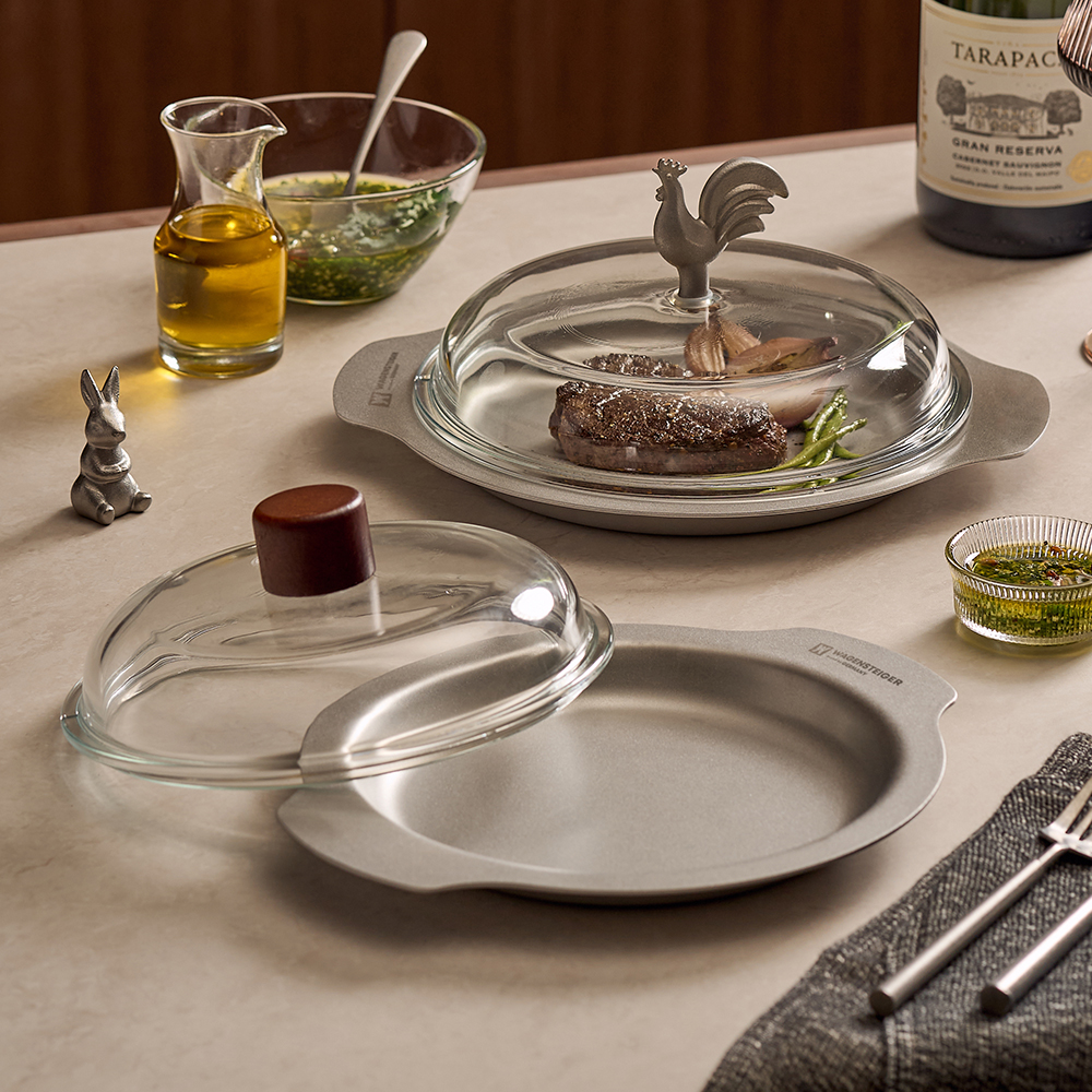 바겐슈타이거 로스탈 통3중 316 스텐 무연마제 프라이팬 플랫팬 시리즈