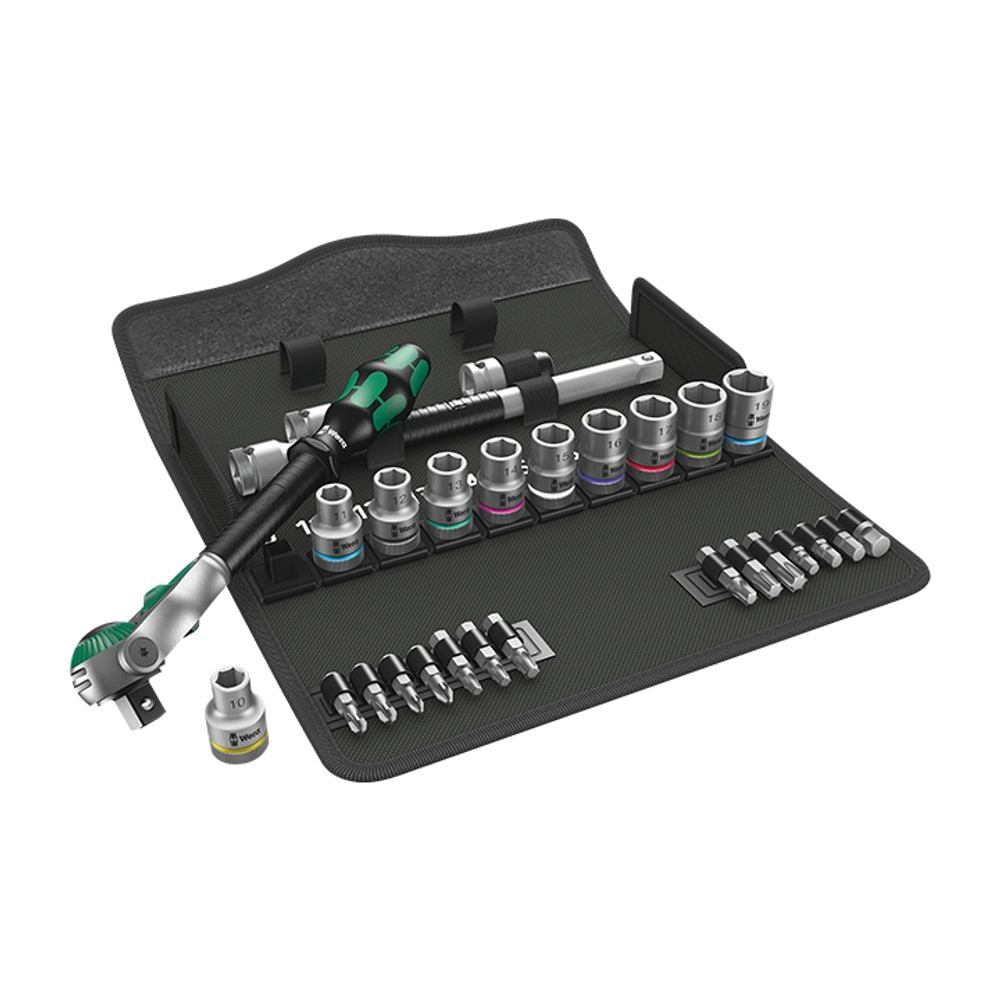 WERA 스피드라쳇세트(8100 SC 6 Zyklop)_0500407600 - 상품 이미지