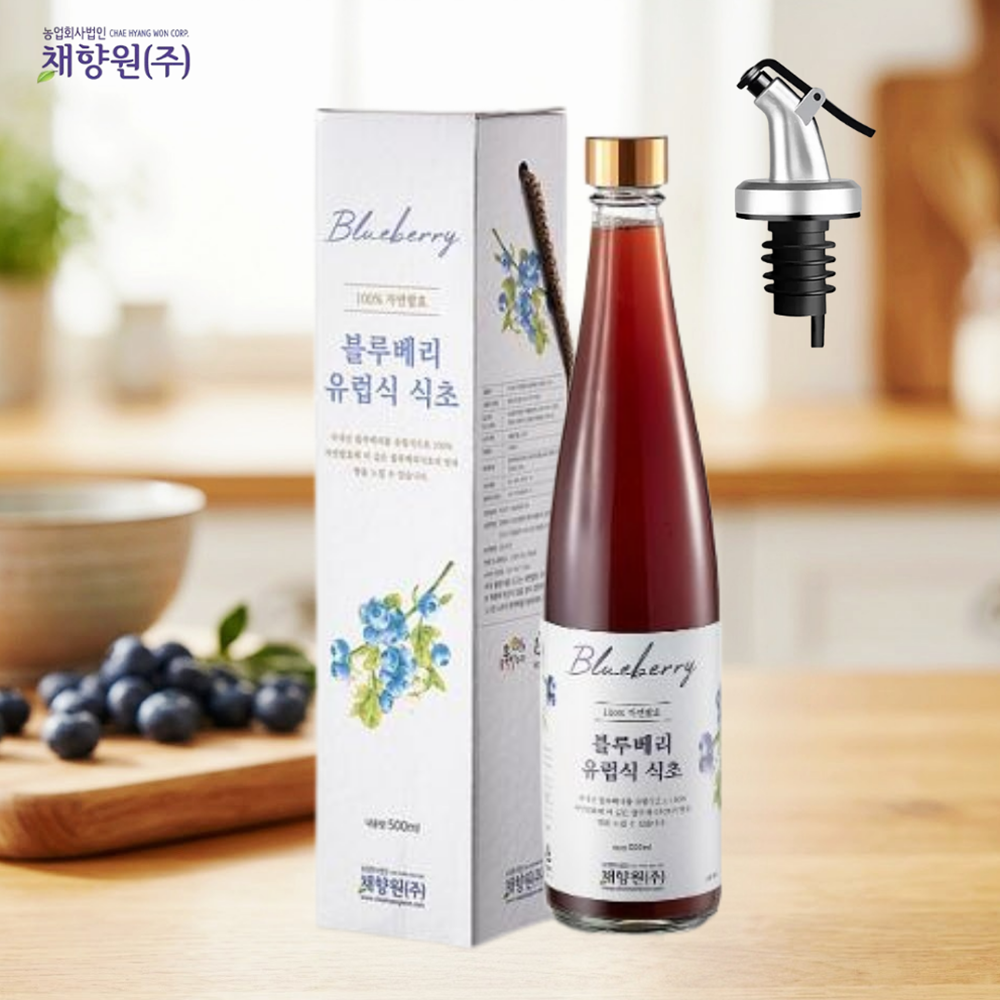 블루베리와인식초 국내산 천연발효 블루베리 식초 500ml