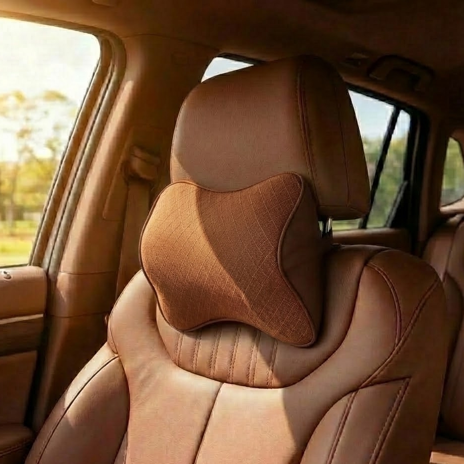 쏘렌토 카니발 테슬라목쿠션 벤츠 bmw 차량헤드레스트목쿠션 제네시스 차량목베개 헤드머리받침 이미지 8