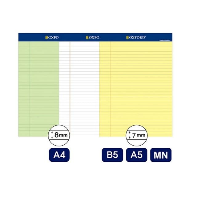 리갈패드 A4 노랑 40매 옥스포드 A01 - 상품 이미지