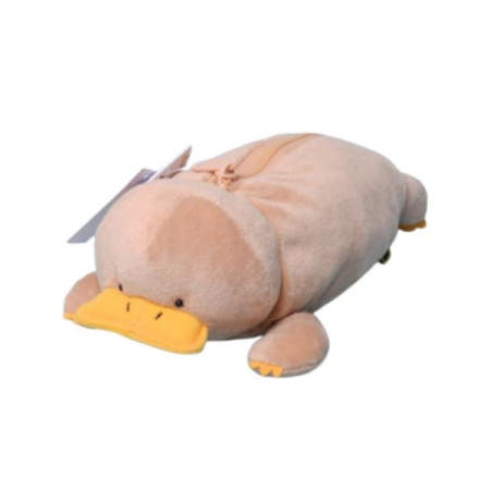 동물필통 동물 너구리 오리 연형 필통 봉제 파우치 케이스