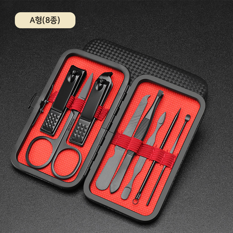 손톱깍기 세트 8종11종 두꺼운 발톱깎기 손톱 야스리 - 상세 이미지 2