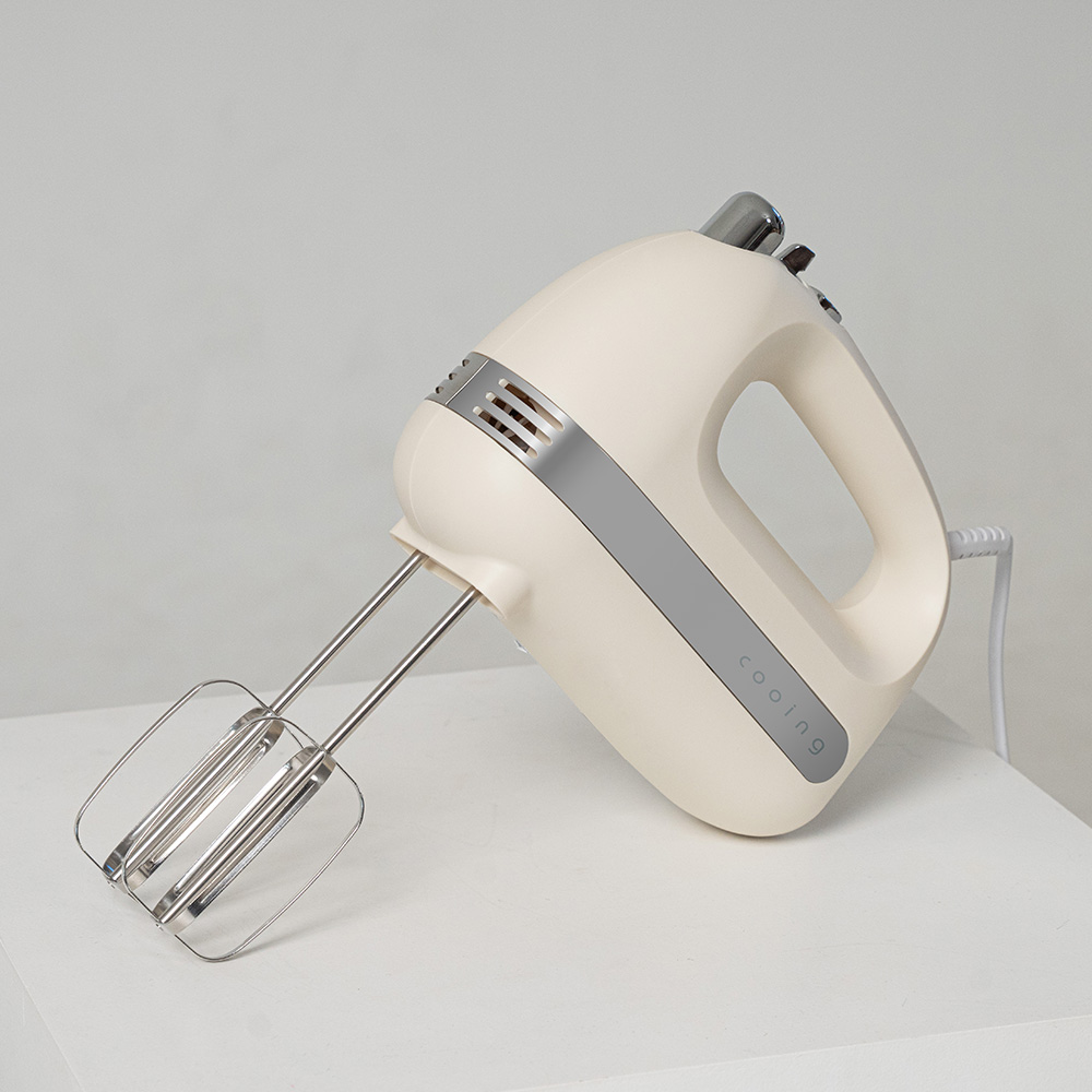 쿠잉 핸드믹서 HM-T30CR 반죽기 거품기 휘핑기 가정용 제빵