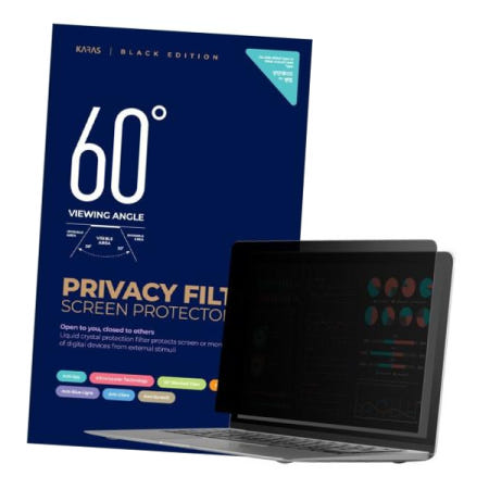 카라스 노트북보안필름 삼성 갤럭시북2 프로 거치식 양면 정보보호K NT951XEE