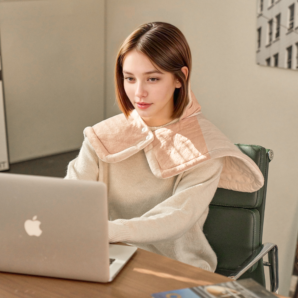 프롬비 닥터슬로우 어깨용 전기찜질기 FD225 허니베이지