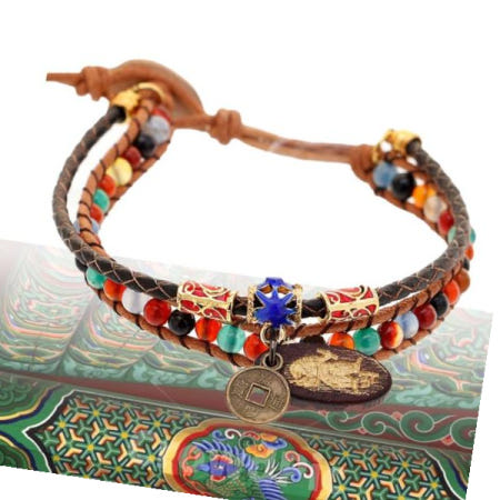 진주팔찌 원석 소원팔찌 패션팔찌 쥐띠 십이지간 띠별 팔찌