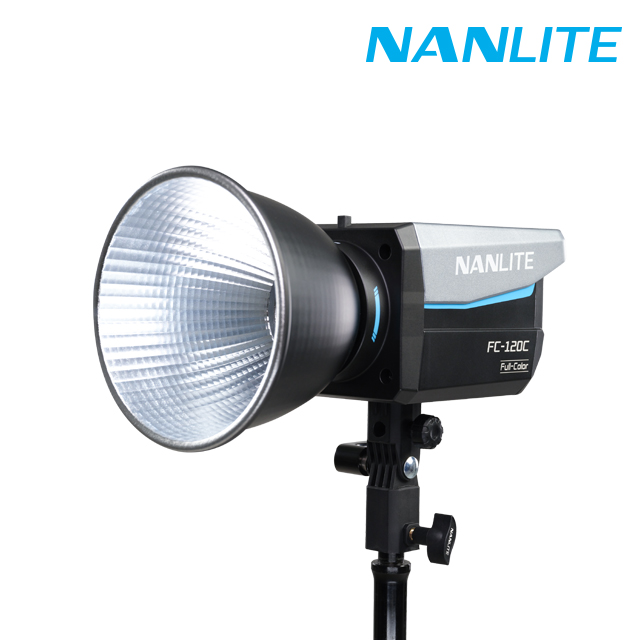 NANLITE FC-120C 스튜디오 소형 풀컬러 LED 스팟 조명