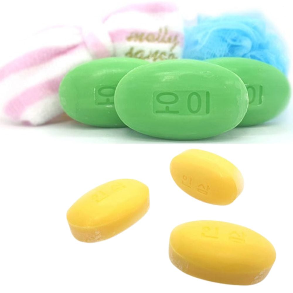 알뜰비누 목욕비누 업소용비누 120그램 10개입 오이비누120g 10개입 - 메인 이미지