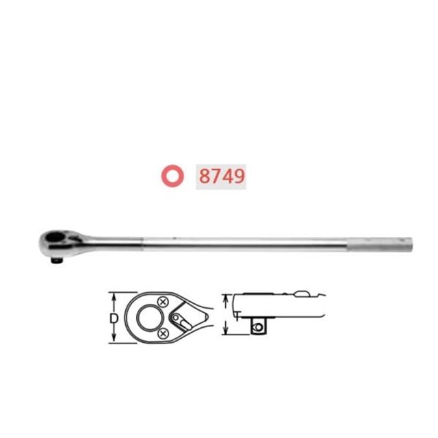 102746 1SQ 라쳇핸들 8749-800 수작업 공구 - 상품 이미지