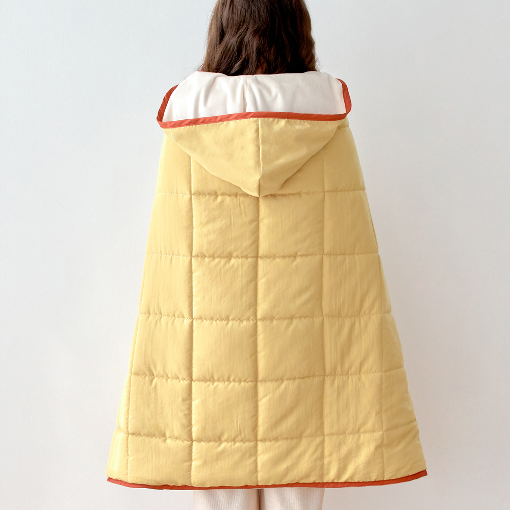 패딩담요 패딩블랭킷 국산담요 입는 후드 극세사 쇼파