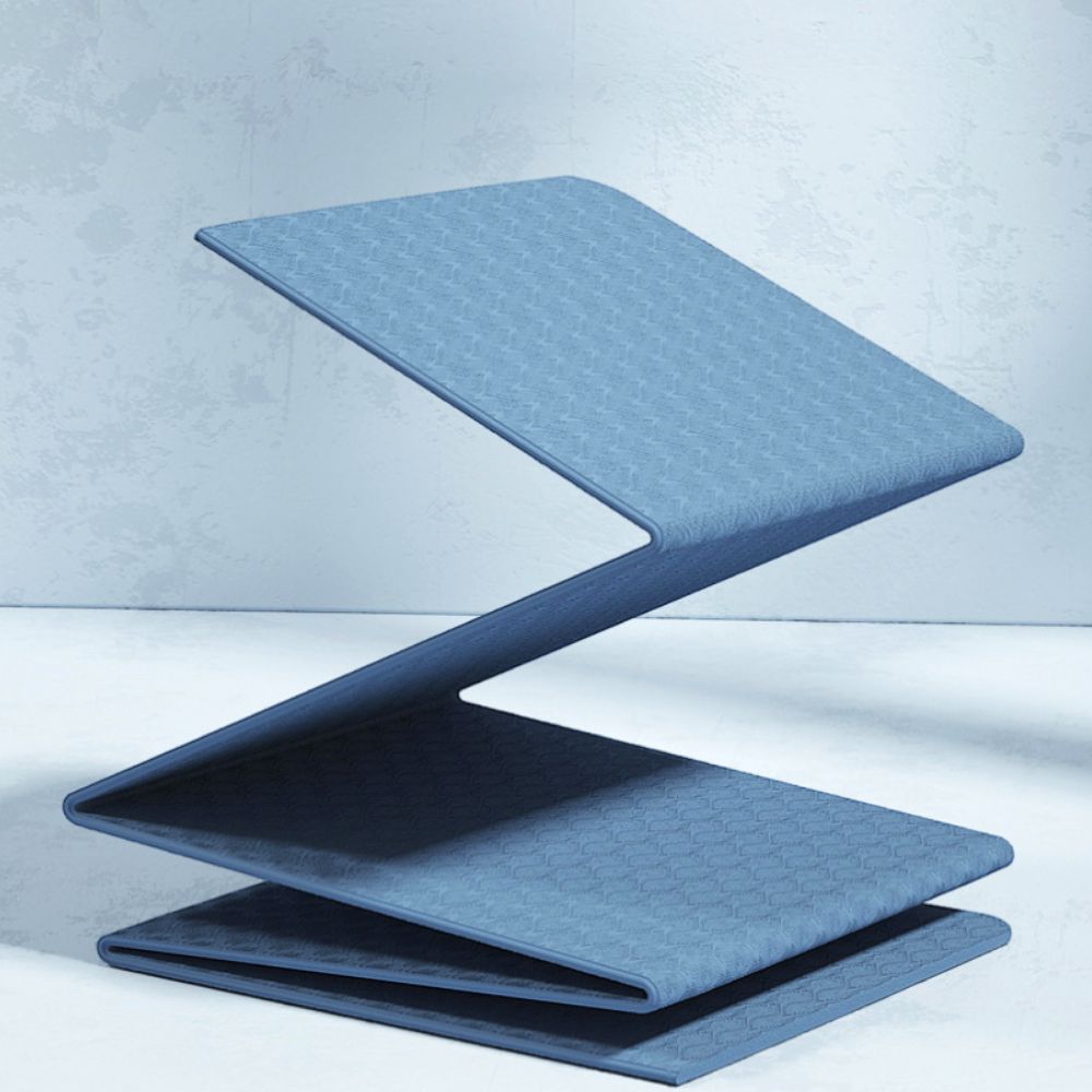 접는요가매트 홈트레이닝매트 TPE 얇은 안밀리는 6mm 쿠션 접이식 운동 매트리스 플랭크