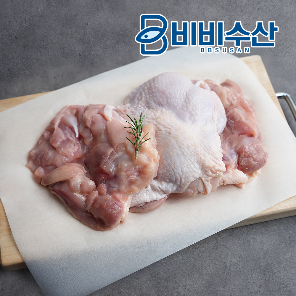 네이버 닭정육 뼈없는 순살 닭다리살 2kg