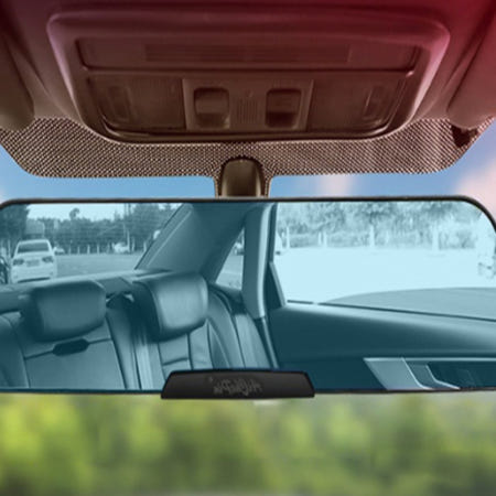 밀셀코 곡면 코팅 룸미러 30cm 눈부심방지룸미러 자동차반사경