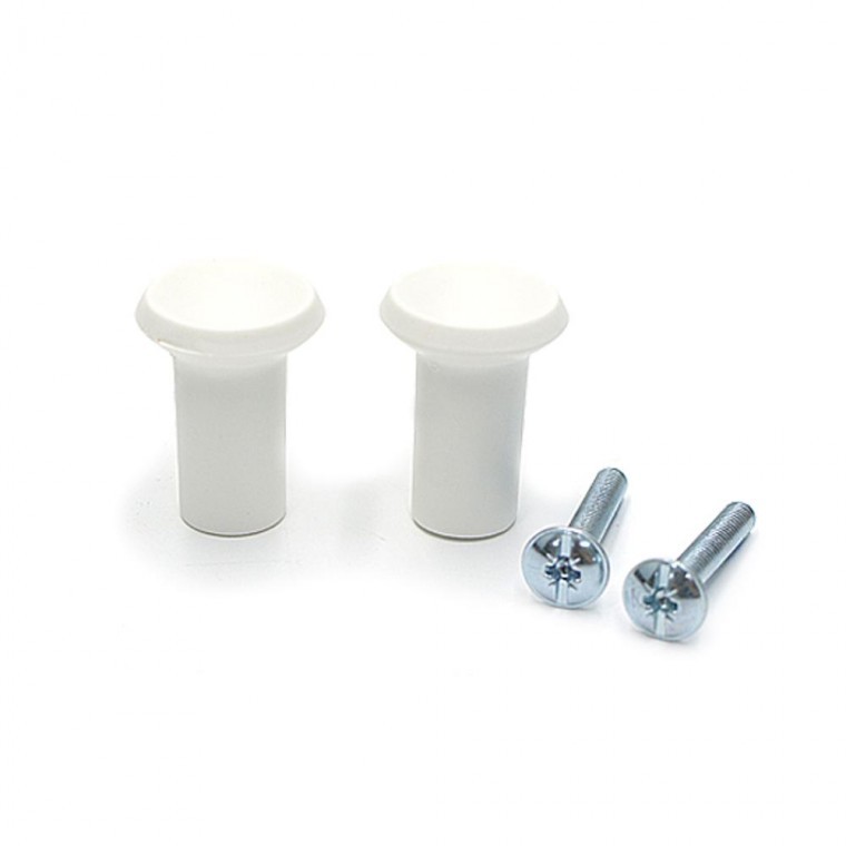 이케아 GUBBARP 구바르프 손잡이 21mm 화이트 2개입 서랍 서랍손잡이 거실용품 DIY 인테리어 - 상품 이미지