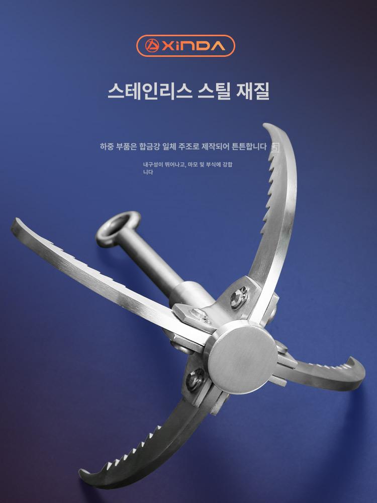 암벽 등반 피켈 나무손잡이 바위 바위곡괭이 다기능 삽 등산 산악 블랙 A - 상세 이미지 2
