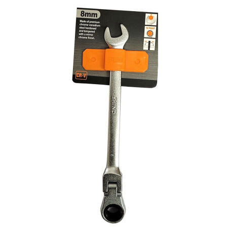 공구 끼우고 돌리고 조이는 2in1 스패너 옵셋렌치 8mm