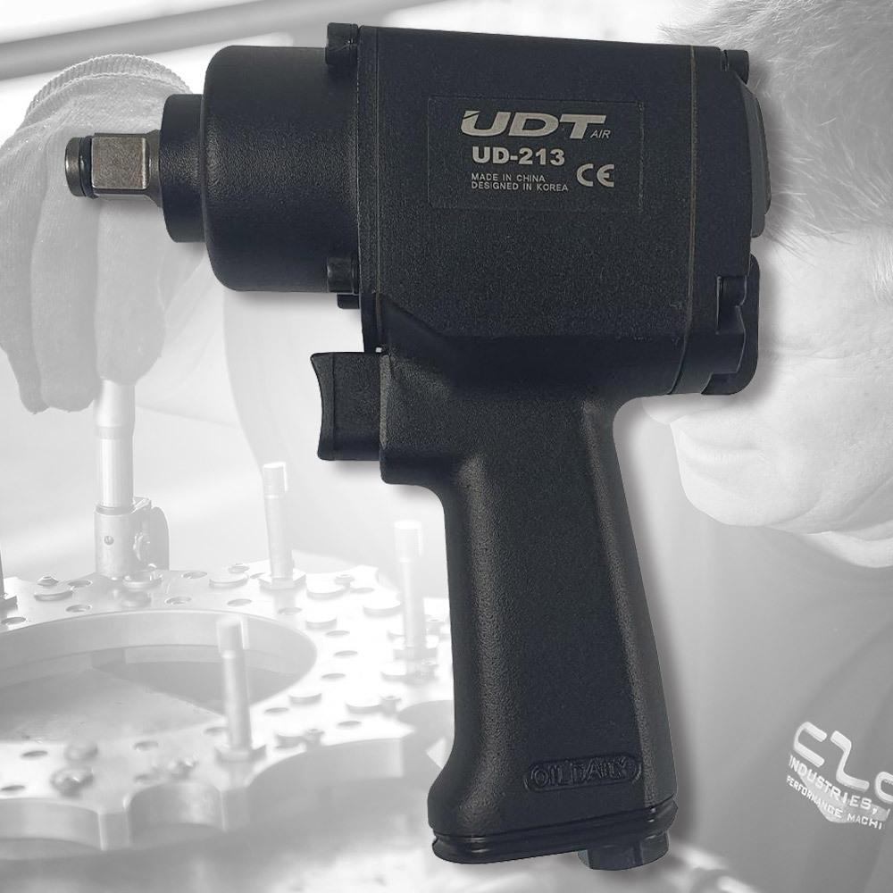 UDT AIR 에어임팩트렌치 숏타입 UD-213(1/2SQ) - 메인 이미지