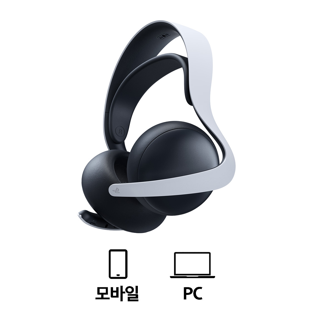 [PS5] 펄스 엘리트 무선 헤드셋 화이트 (게이밍 헤드셋) 블루투스 펄스 엘리트 헤드셋 플스 헤드셋 - 상세 이미지 2